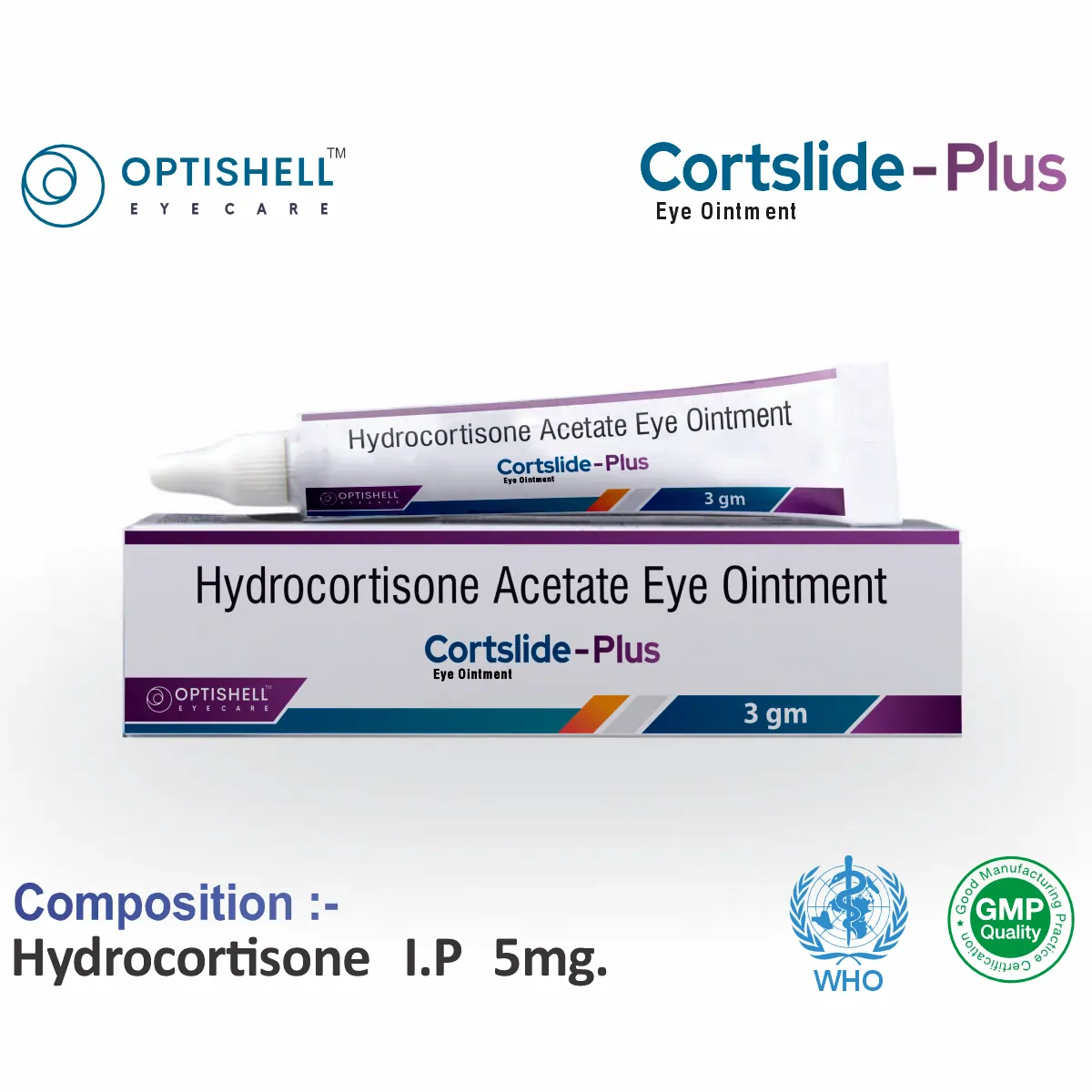 Hydrocortisone 5 mg Eye Ointment PCD Franchise